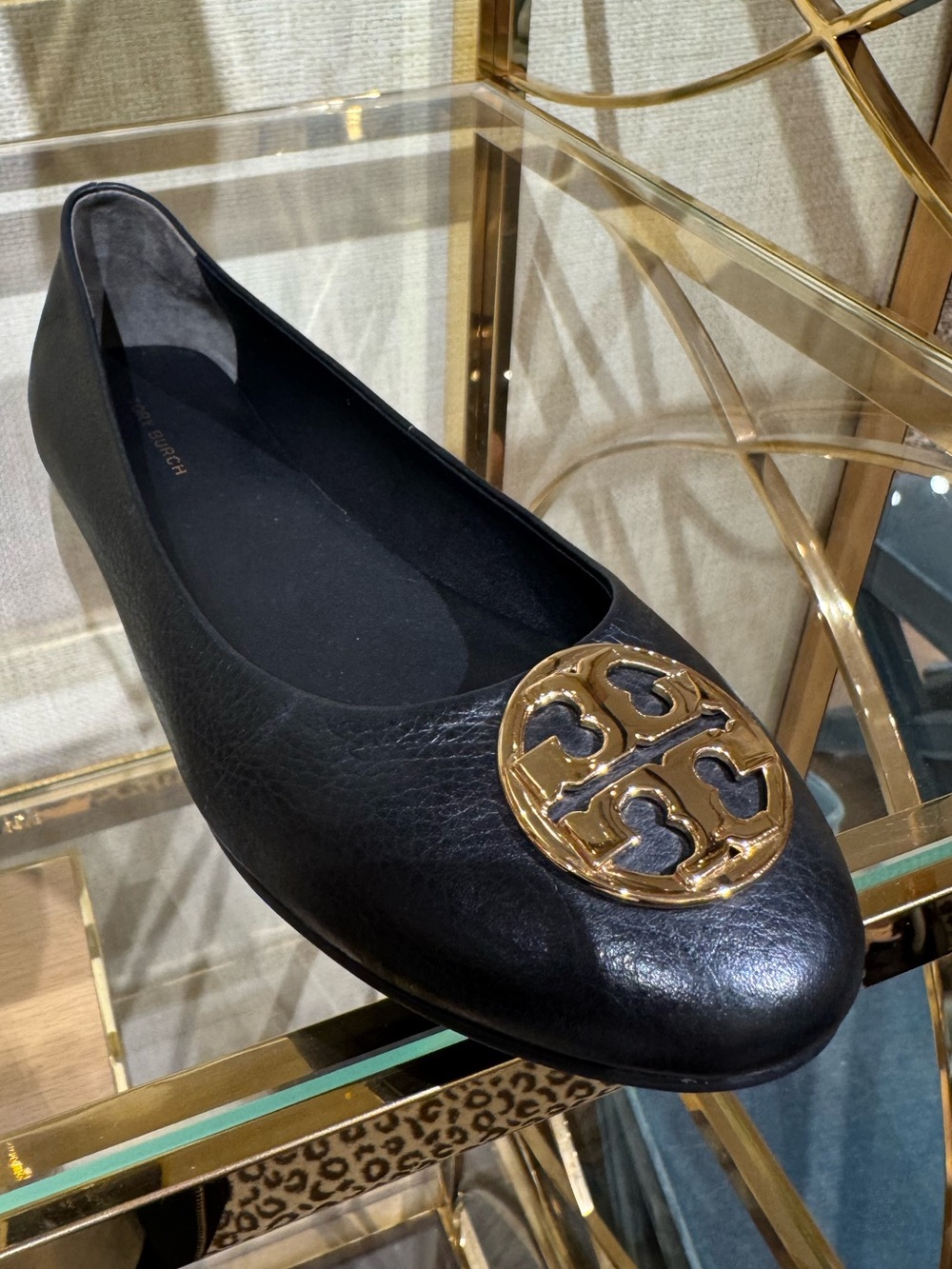 Tory Burch Chelsea Women Leather Flat Ballet Shoe